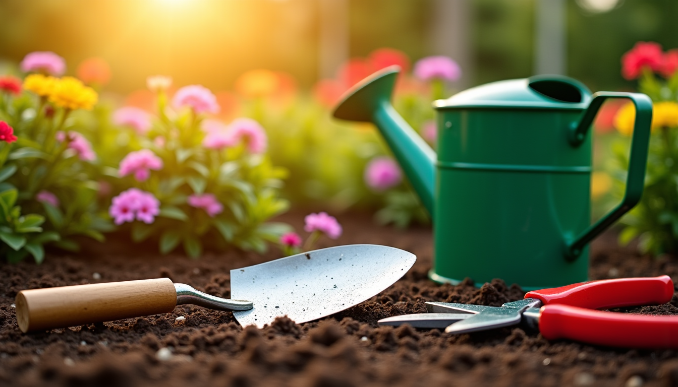 Les outils indispensables pour bien entretenir son jardin